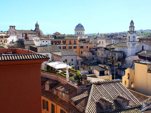 sede di roma terrazzo